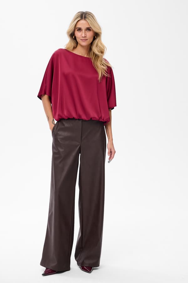 Royal Aubergine Damebluse 36/38