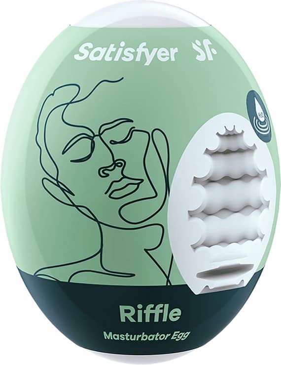 Satisfyer Masturbaattori Egg Riffle