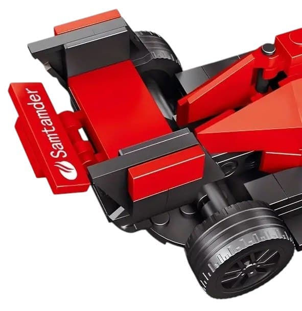 F1 Röd bilklossset 266 delar.