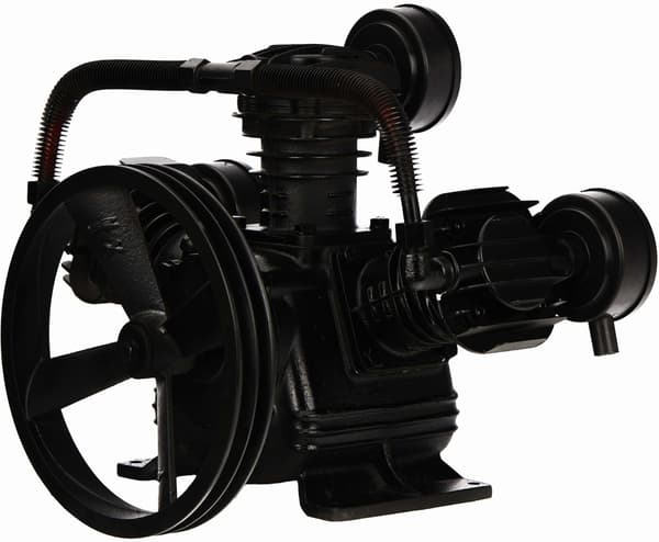 7,5 kW luftkompressor | 3 stempler | Støbejernskonstruktion | Kraft&Dele