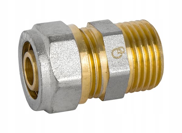 PEX NIPPEL 20X3/4 GZ SKRUET FORBINDELSE DIAMANT