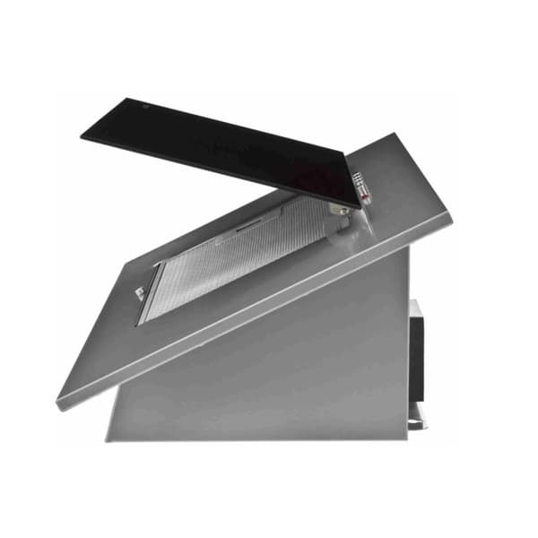 AKPO WK-4 NERO ECO 50 emhætte GRÅ / SORT GLAS
