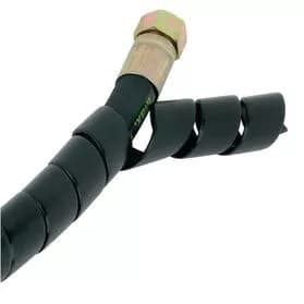WN100 slangespiraldæksel 94-108mm sort