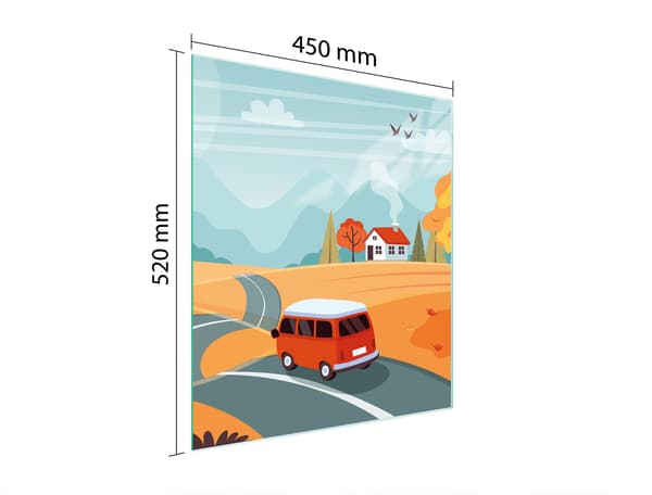 GLAS SKÄRBRÄDA 45x52 AUTO