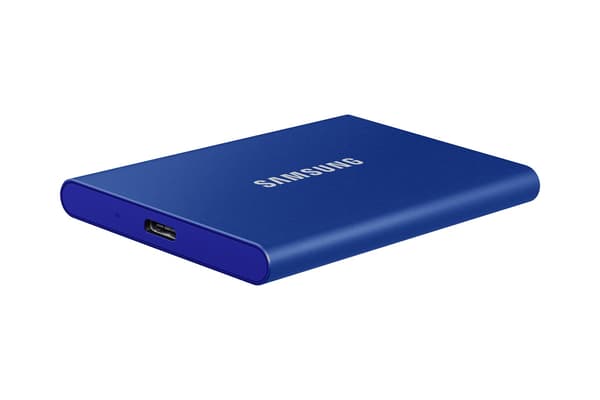 Samsung SSD T7 Portable 2TB Blå Ekstern Harddisk