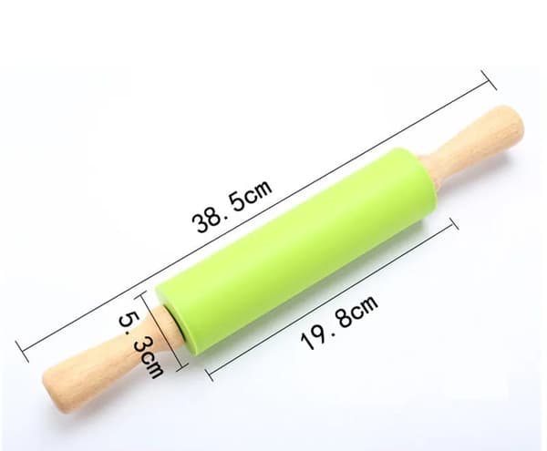 Non-stick silikonkavel GRÖN 38cm
