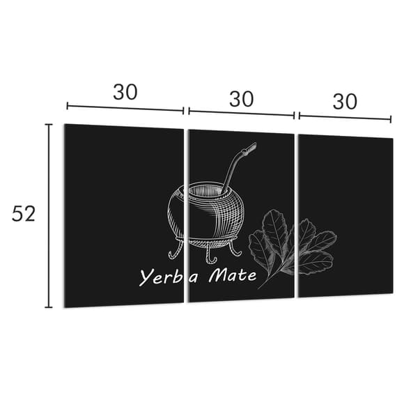 Skyddsplatta i glas för spis 3x30x52