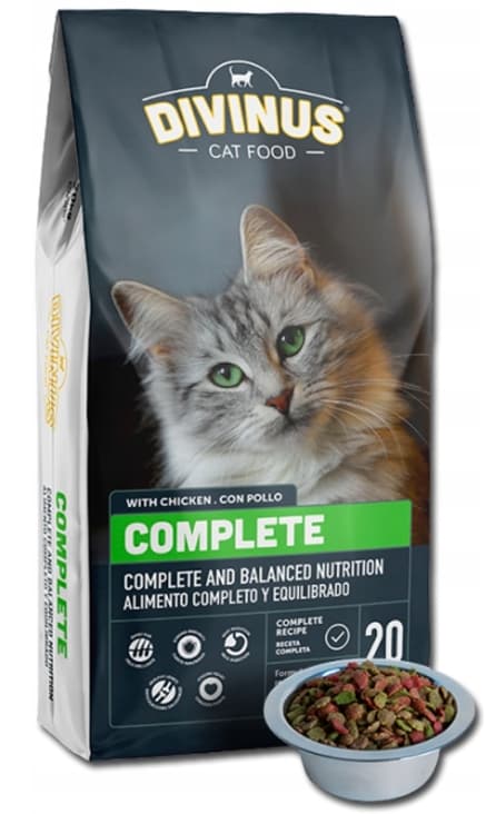 Divinus Cat Helfoder för katter 20 kg