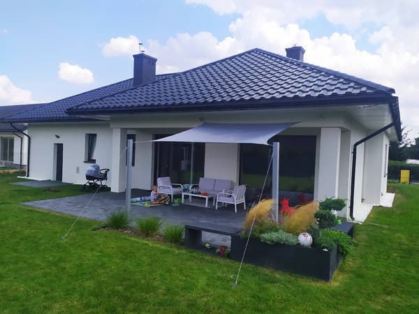 Premium vandtæt sejl 3x2,5 grå