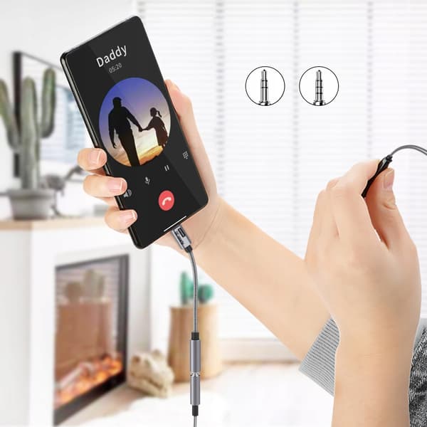 USB C MINI JACK 3,5 mm AUX DAC ADAPTER Koanni