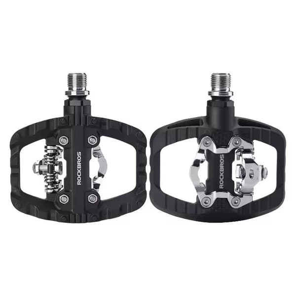 MTB 2-in-1 Clipless -polkimet, alusta/SPD, 370010001, musta