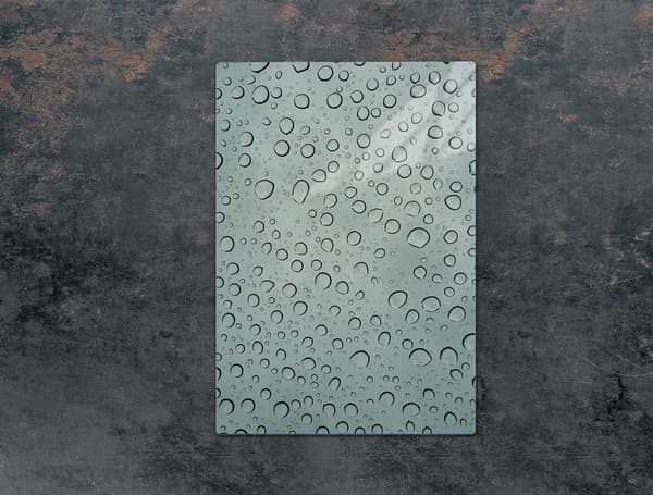SKÄRBRÄDA I GLAS 35x52 DROPS