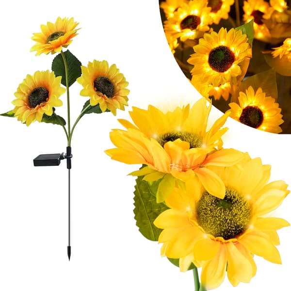 Dekorative have solcellelamper Rebel - solsikke