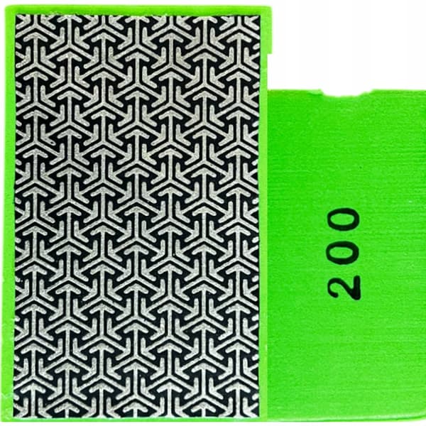 Diamanthandpoleringsblock MMD 90×55 mm, 200 grit
