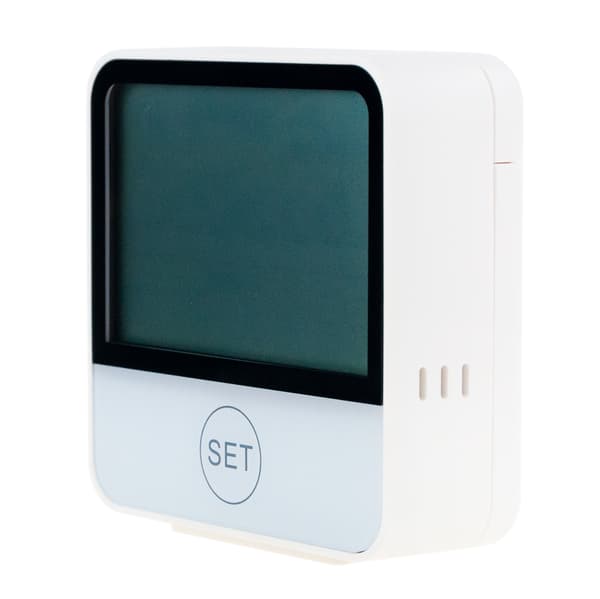 IM016 TRÅDLÖS TERMOMETER VÄDERSTATION HYGROMETER KLOCKA WIFI TUYA