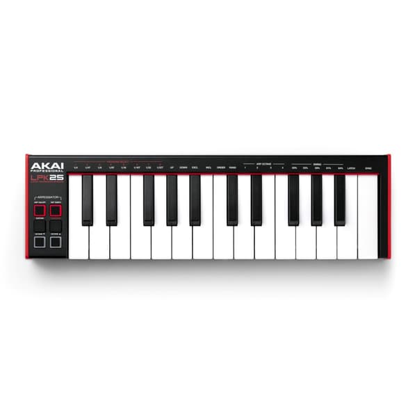 AKAI LPK 25 MKII - Mini USB/MIDI-keyboardkontroller