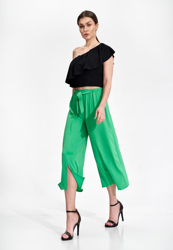 Damculottes elegante damebuks grøn størrelse M