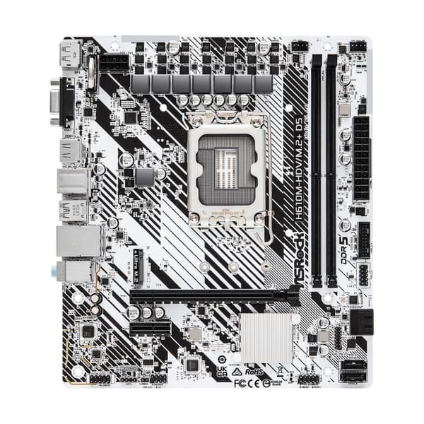 Asrock H610M-HDV/M.2 D5 moderkort