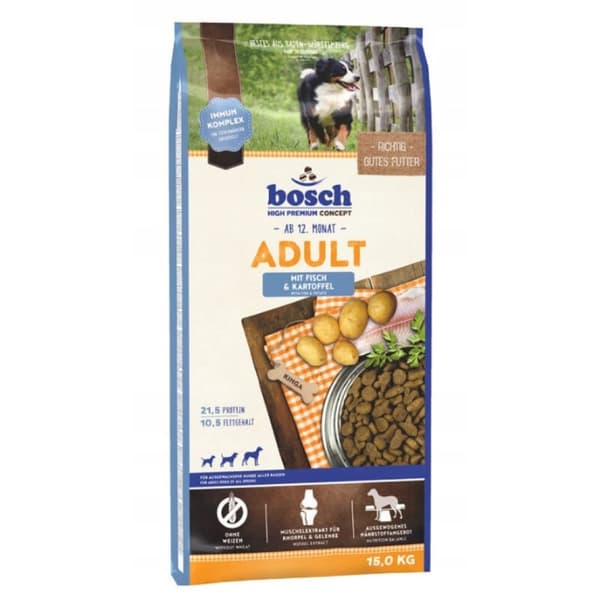 Tørfoder til hunde Bosch Fisk & Kartoffel 15 kg