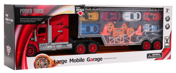 Lastbilgarage + Biler