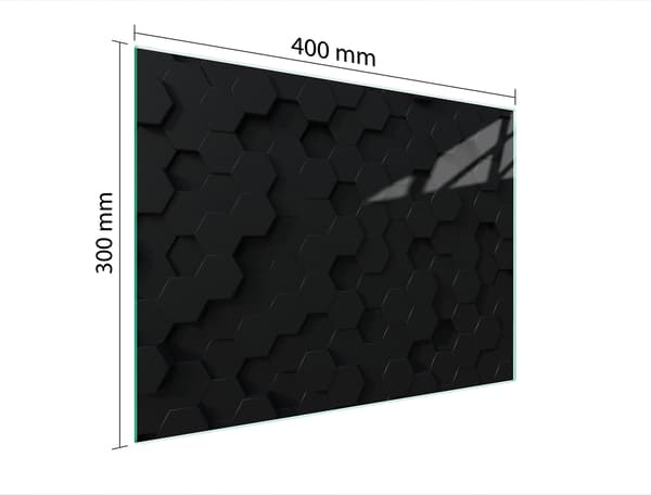 GLASSKÆREBRÆT 40x30 MØNSTER
