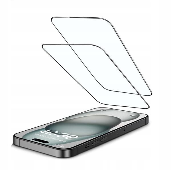 MAGSAFE ETUI I MAT SORT TIL APPLE IPHONE 16e + 2x GLAS