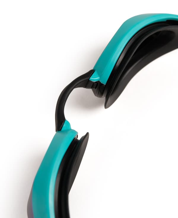 Arena COBRA ULTRA SWIPE MIRROR EMERALD-PEACOCK -ajolasit