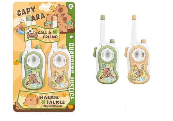 Legetøjs Walkie Talkie for Børn - Kapybara Tema