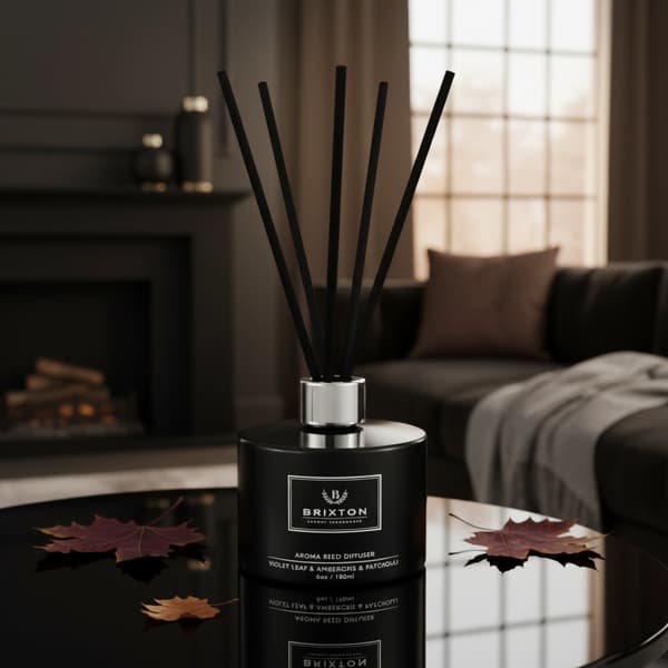 BRIXTON 180ml Violblad & Ambra & Patchouli Homms Doftdiffusor med rörblad