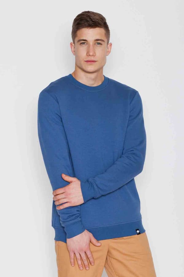 Sweatshirt V005 Blå S