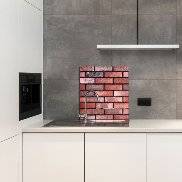 KEITTIÖN LASIPANEELI 60x65 Tiili