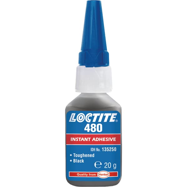 Lynlim, sort 480, 20 g LOCTITE