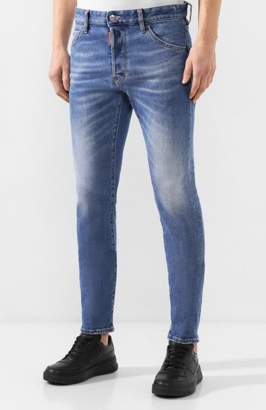 DSQUARED2 Herre Cool Guy Denim Wash Jeans - Størrelse: IT48