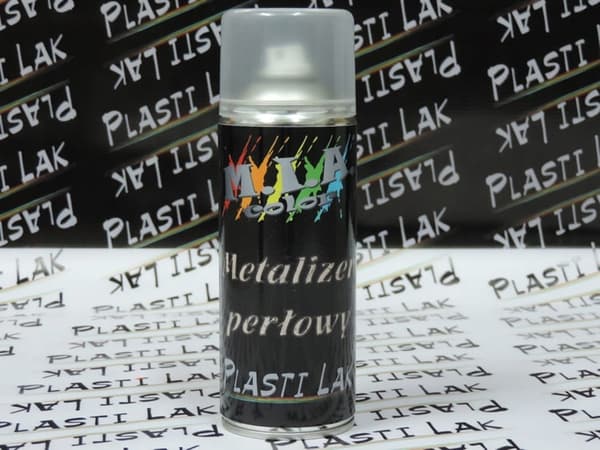 Flytande gummiplast lack metalliserare pärlspray