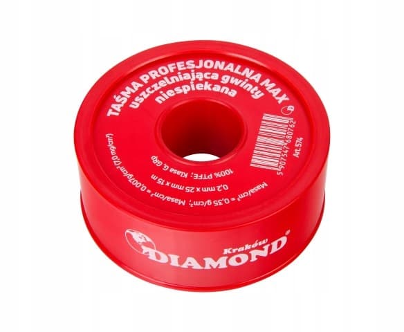 Teflontejp Max PTFE 15m * 25mm * 0.2