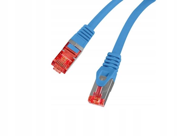 Patchkabel Lanberg S/FTP kat.6 1,5m LSZH CU fluke bestået blå