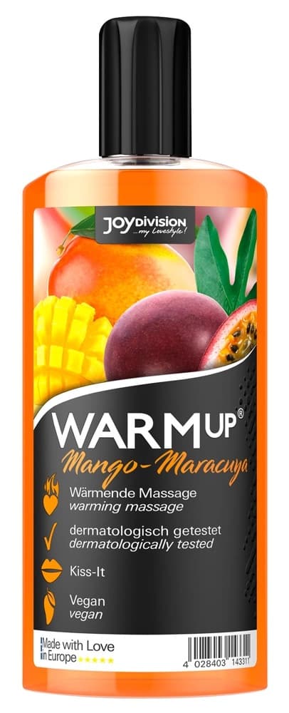 Warmup Lämmittävä hierontaneste Mango ja Passionhedelmä 150ml