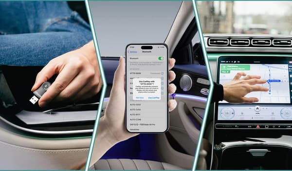 Trådløs Adapter Ottocast Mini 2-i-1 CarPlay / Android Auto CA505-T