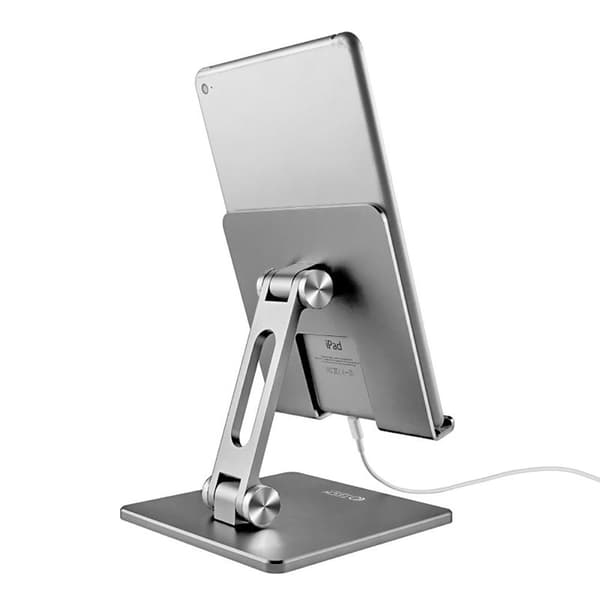 Universaali tablettituki enintään 13'' - harmaa