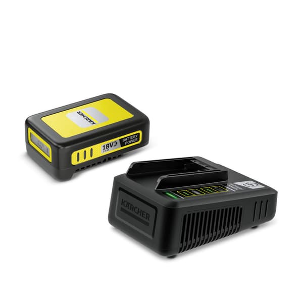 Hurtigoplader KARCHER 18V ​​2,5Ah batteri