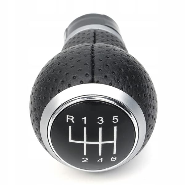 Sort gearknop Audi S Line 12 mm