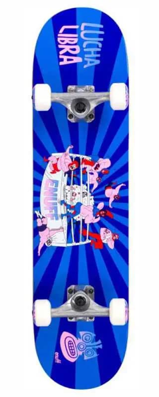 Enuff Lucha Libre Skateboard | 7,75" Blå
