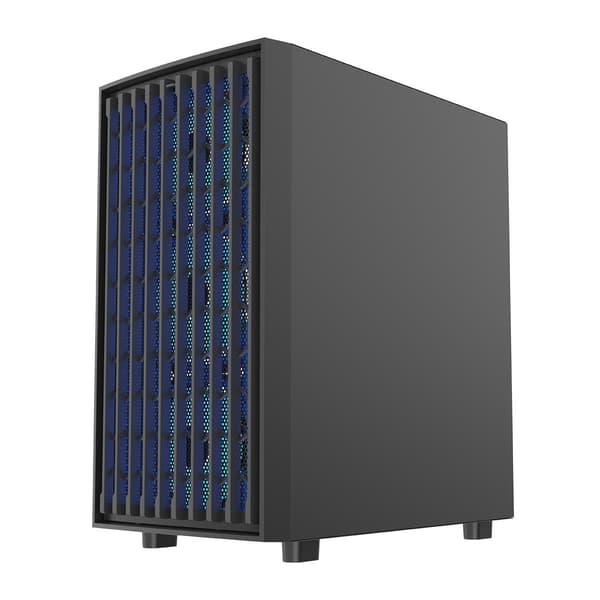 Modecom BREEZE ARGB FLOW Midi USB Typ-C-fodral, svart