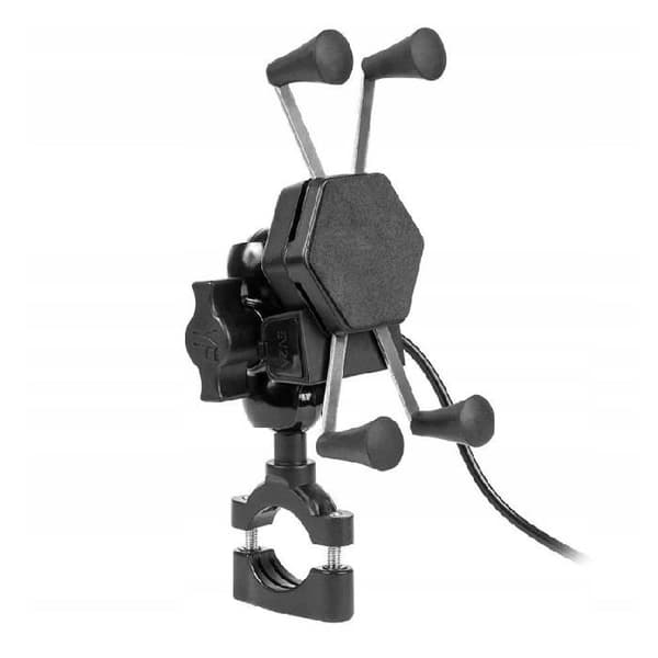 ROXAR USB-moottoripyörän puhelinpidike