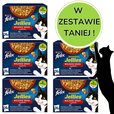 PURINA Felix Sensation våtfoder för katter 120x85 g