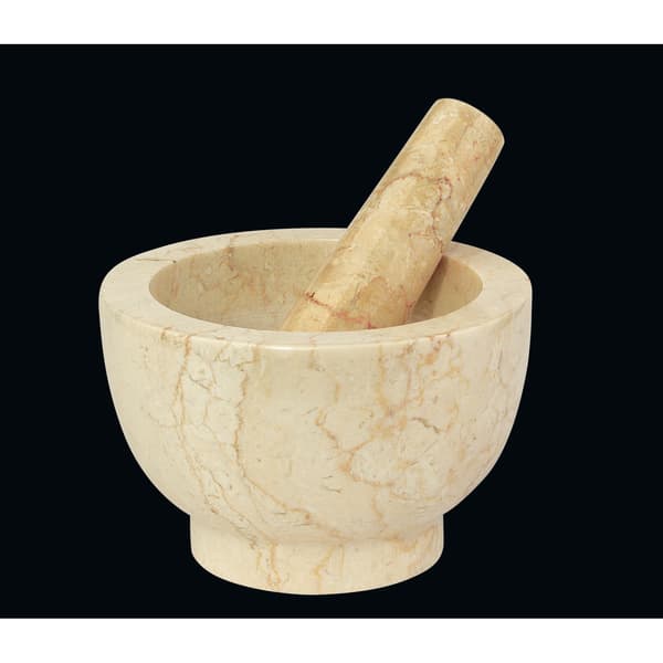 Cilio marmormurbruk, diameter 9x5 cm