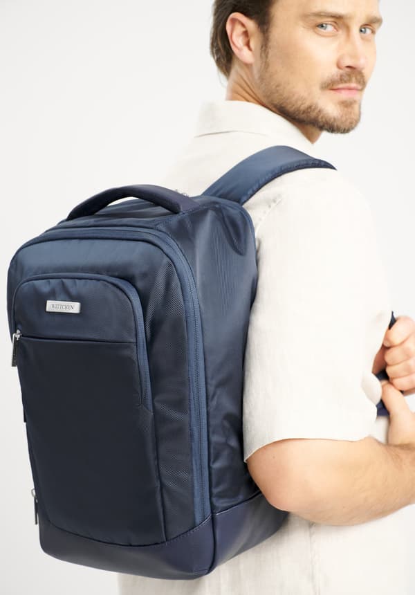 Wittchen Herr Multifunktionell Reseryggsäck För Flygplan Marinblå Polyester
