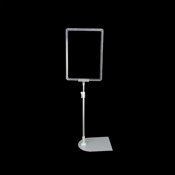 Prisskilt, prisstander CC 75 cm transparent