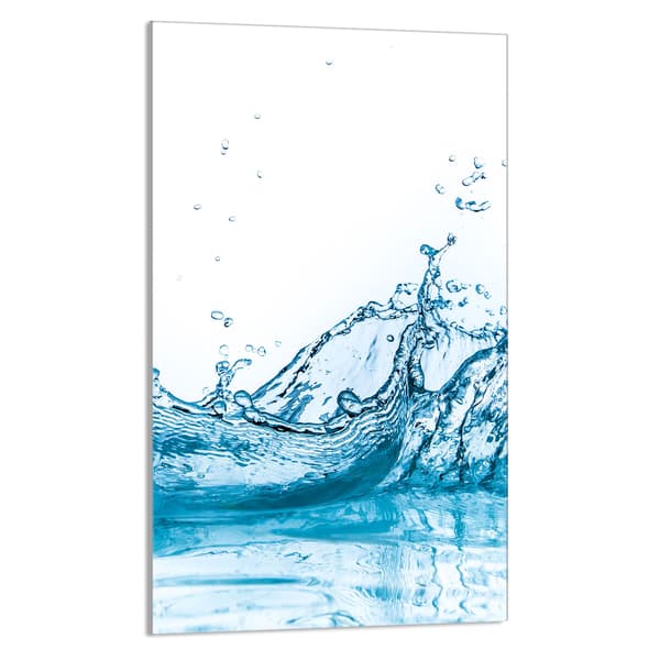 SKÄRBRÄDA I GLAS 30x52 Vatten