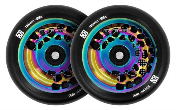 Slamm Split Core 110mm Hjul för Sparkcykel | Neochrome